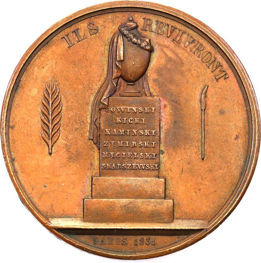 Polska. Powstanie Listopadowe. Medal z 1831 r.